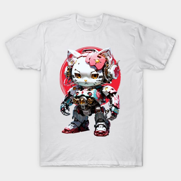 Hello Mecha T-Shirt by emodist